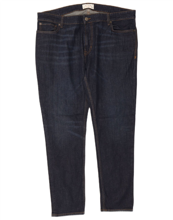 Jeans slim da uomo Fat Face W42 L29 cotone blu navy