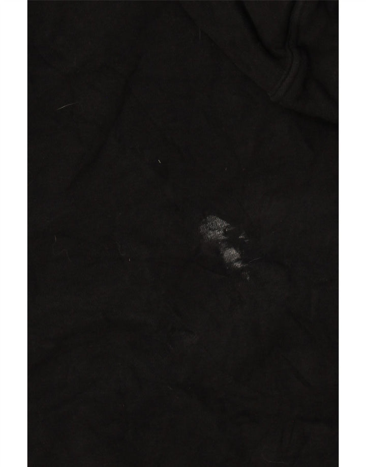 Felpa con cappuccio da uomo Nike Large in cotone nero
