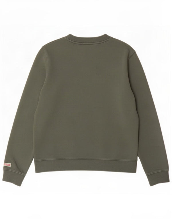 Felpa da donna Scotch & Soda UK 16 grande cotone verde