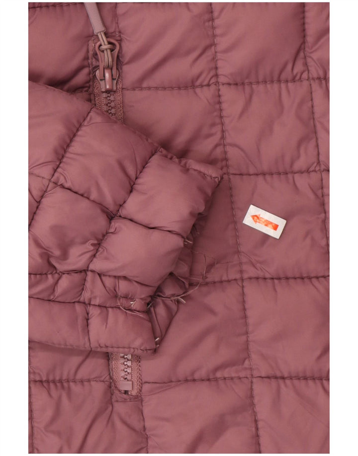 Giacca imbottita da donna Reebok UK 14 Medium Maroon Poliestere