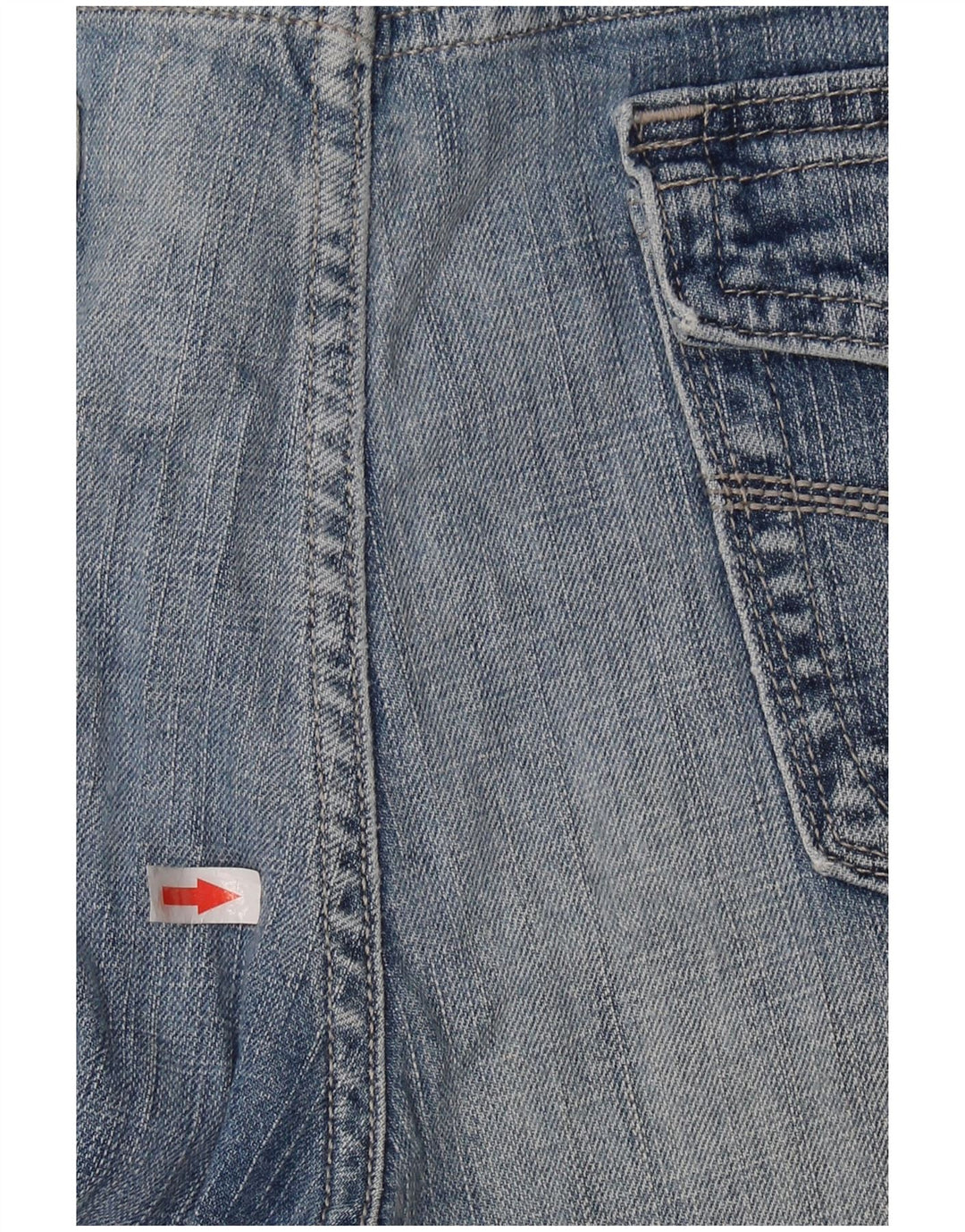 CALVIN KLEIN Jeans svasati da donna US 16 XL W36 L32 Cotone blu