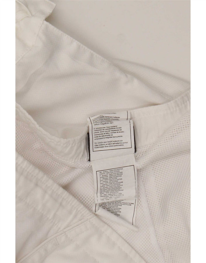 Pantaloni da tuta Capri da donna Lotto UK 12 Poliestere bianco medio