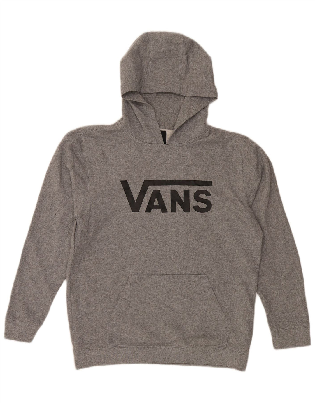 Felpa con cappuccio grafica da donna VANS UK 18 XL cotone grigio