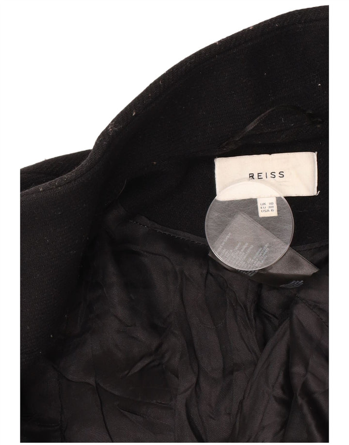 Cappotto da donna Reiss UK 10 piccolo in lana nera