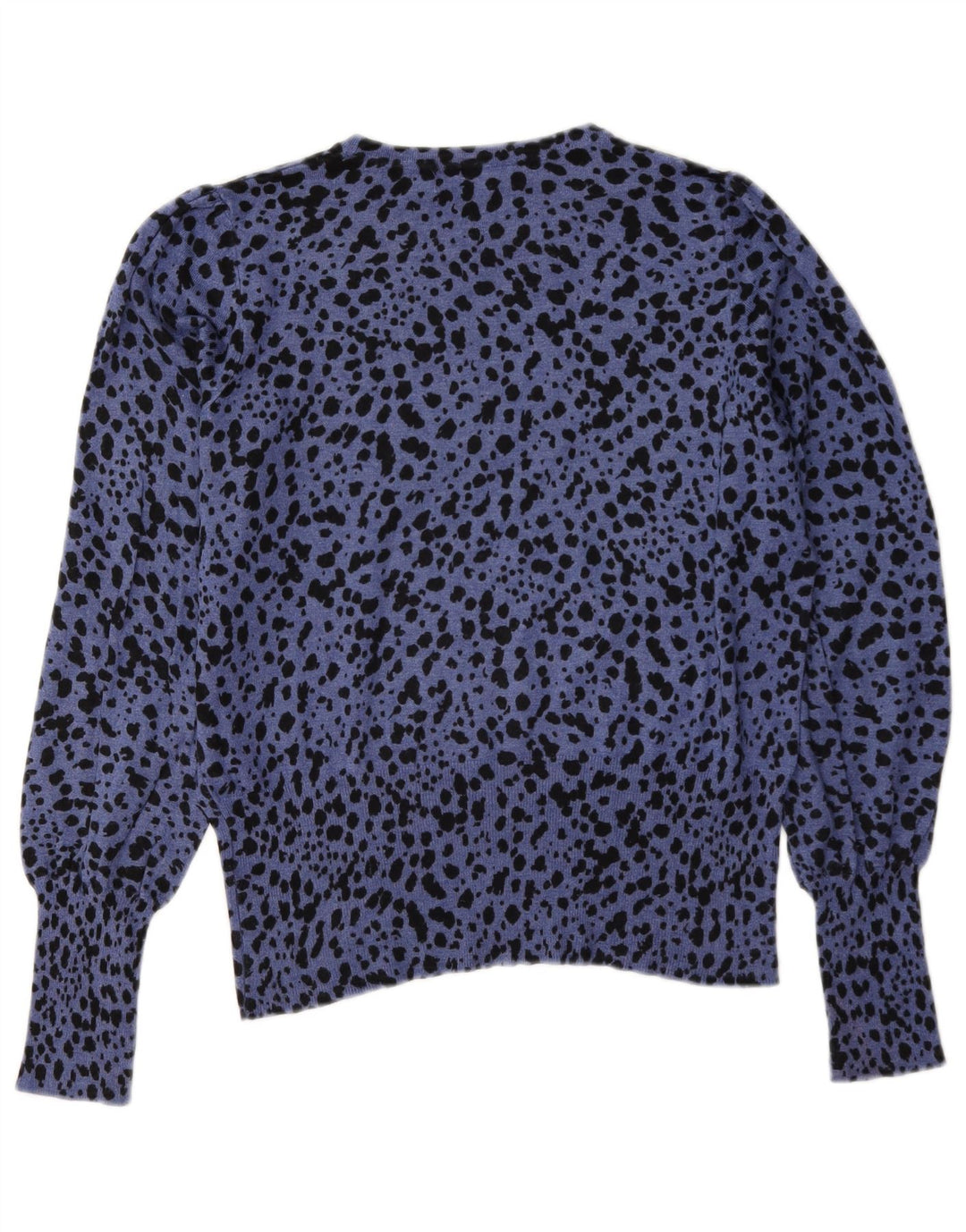 Maglione maglione con scollo a barca da donna Marks & Spencer UK 12 Blu medio