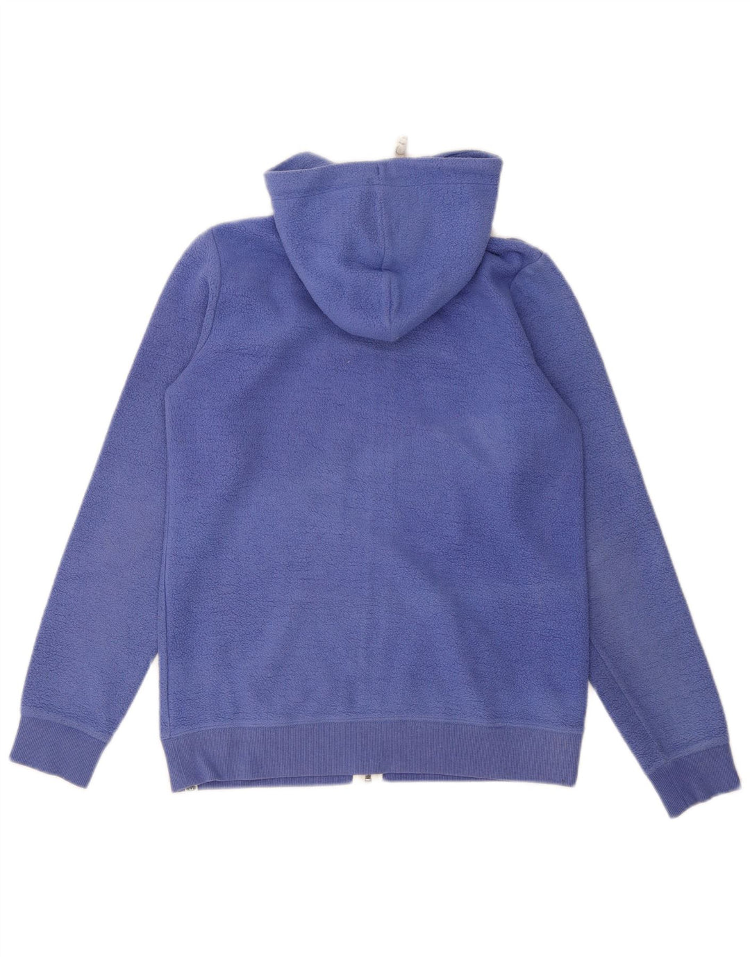 Giacca in pile con cappuccio da donna Animal UK 8 Small Blu Poliestere