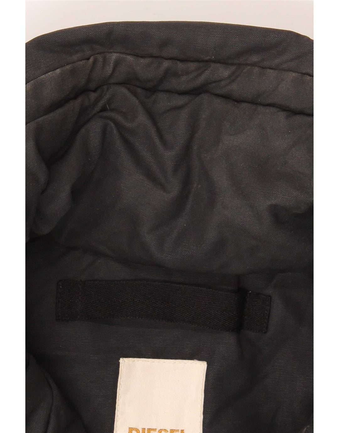 Diesel Parka da uomo UK 38 Medium Black Cotton