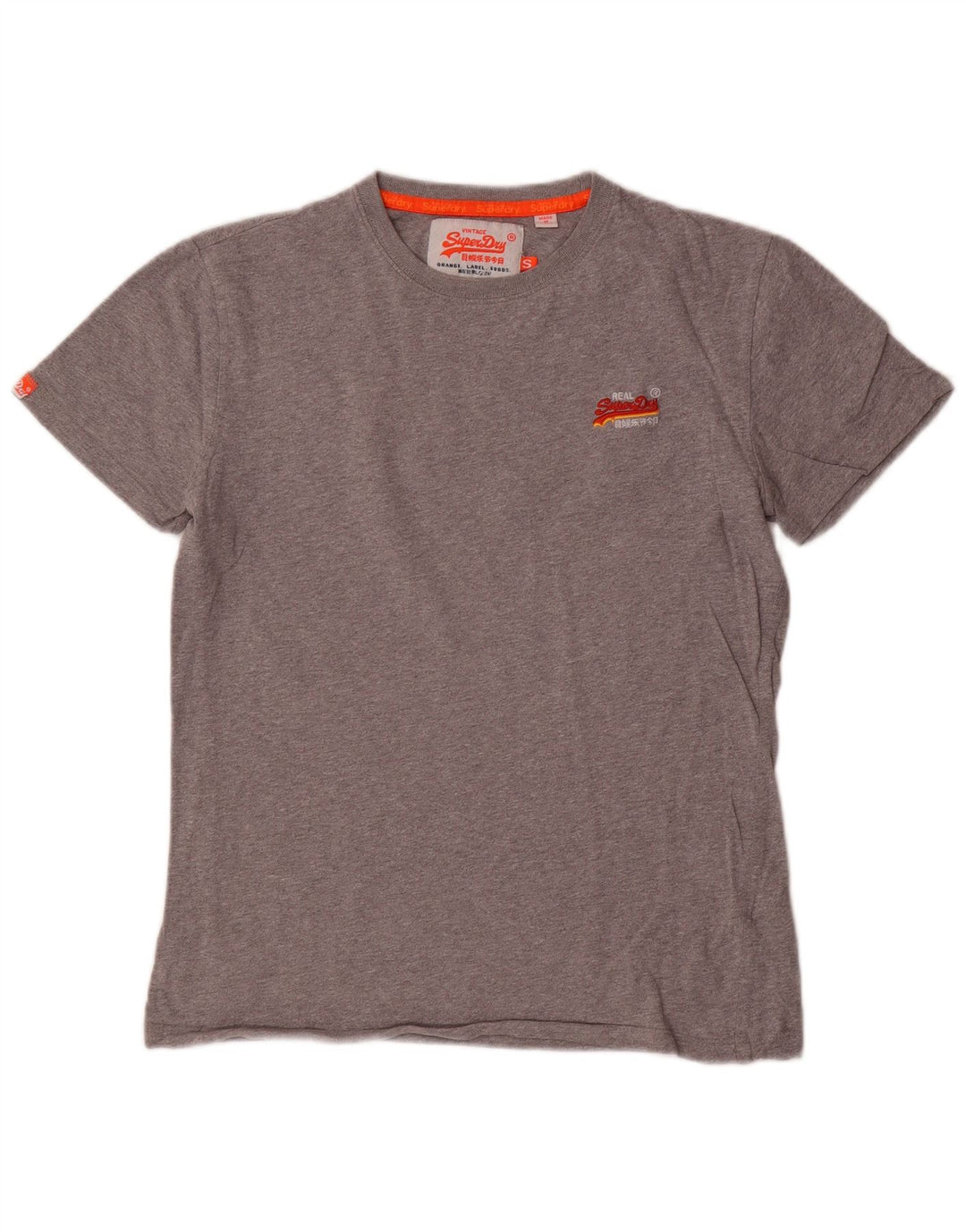 T-shirt da uomo Superdry Top piccola grigia
