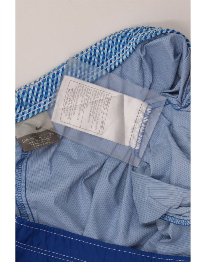 Pantaloncini sportivi Nike da donna US 8/10 nylon blu medio