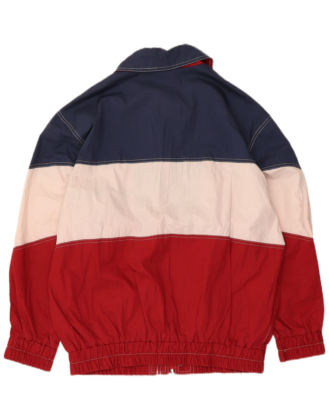 Giubbotto bomber vintage da uomo IT 50 color block medio multicolore