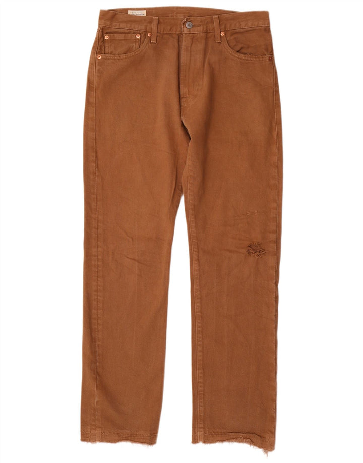 Levi's Uomo 551 Jeans dritti W30 L32 Cotone Marrone