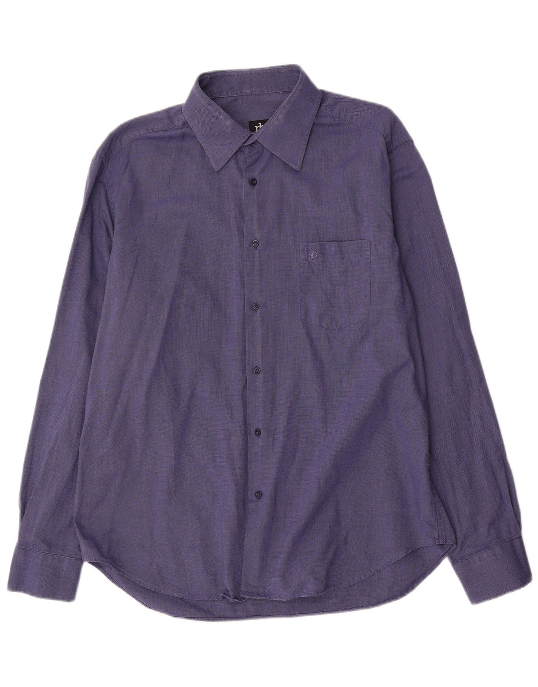 Camicia da uomo Roccobarocco taglia 17 43 XL cotone blu