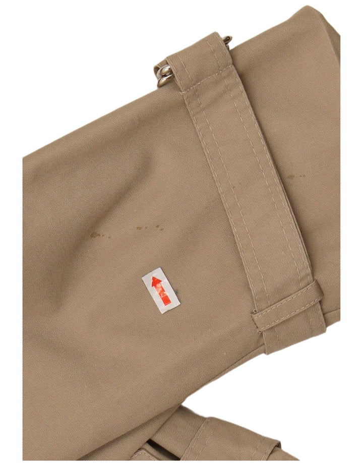Trench vintage da donna UK 12 sintetico beige medio