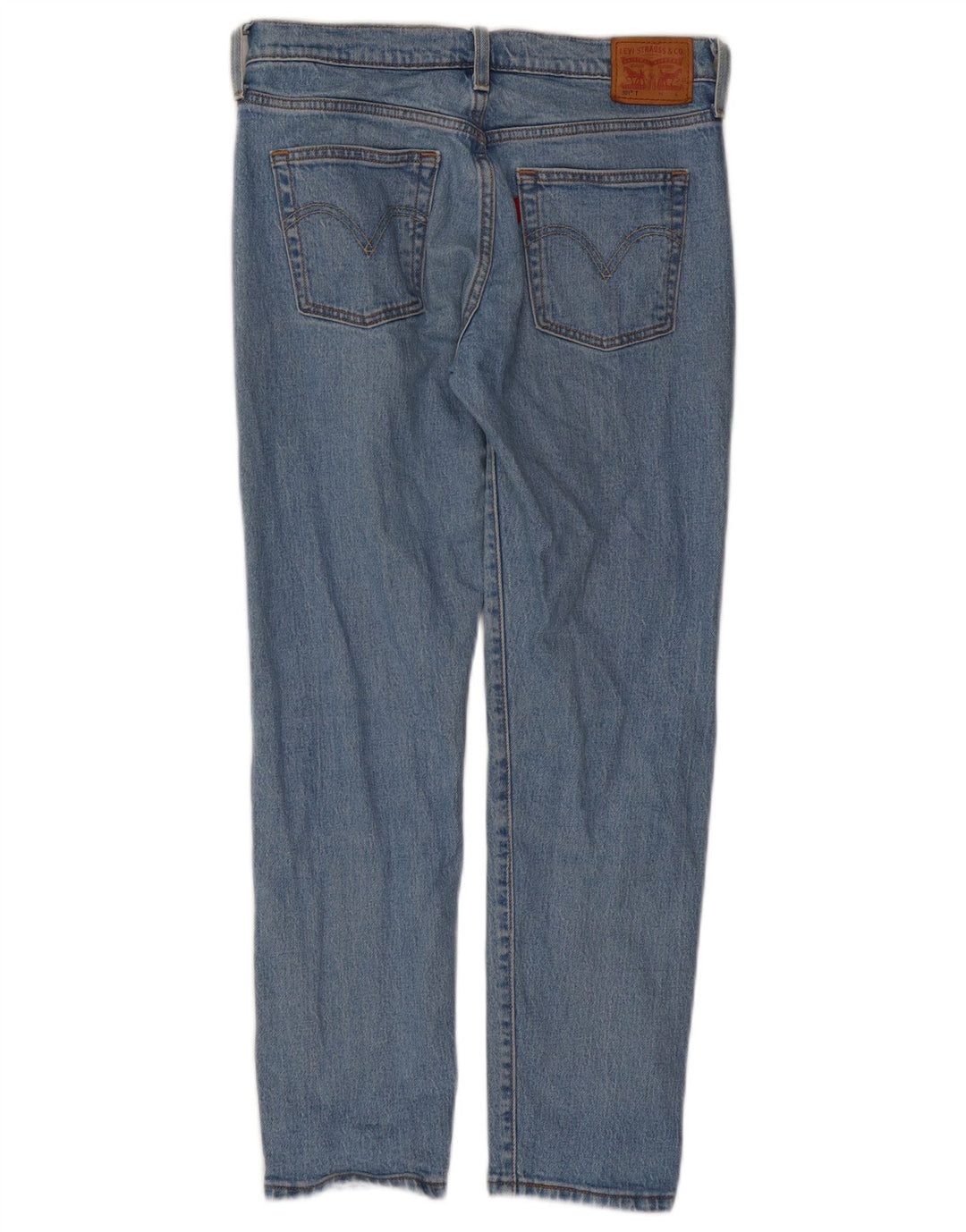 Jeans dritti 501 da donna Levi's W26 L28 cotone blu