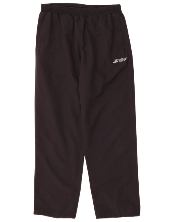 Pantaloni da tuta da uomo Adidas Large neri in poliestere
