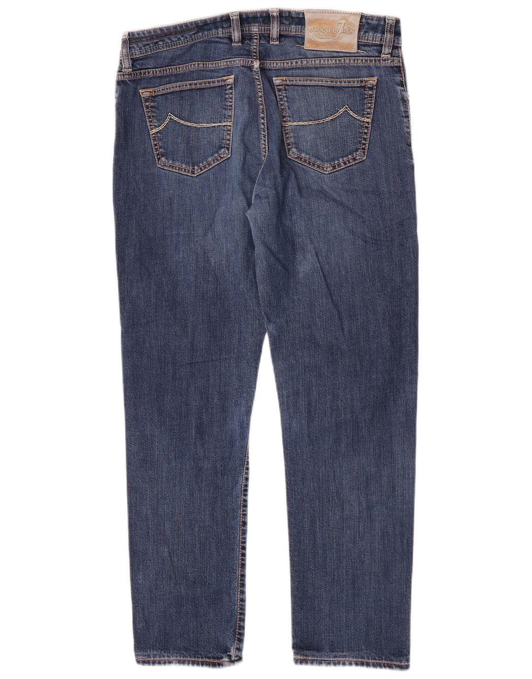 Jacob Cohen Jeans slim fatti a mano da uomo W35 L29 cotone blu