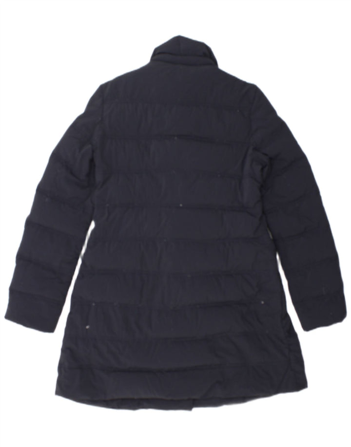 Cappotto imbottito doppiopetto da donna Aspesi UK 10 Small Blu Navy in poliammide