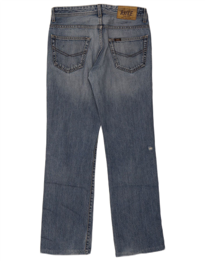 Jeans dritti da uomo Rifle W30 L29 Blu