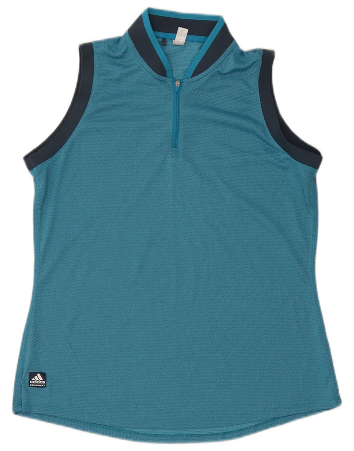 Canotta da donna Adidas UK 14 Large Blu Colourblock