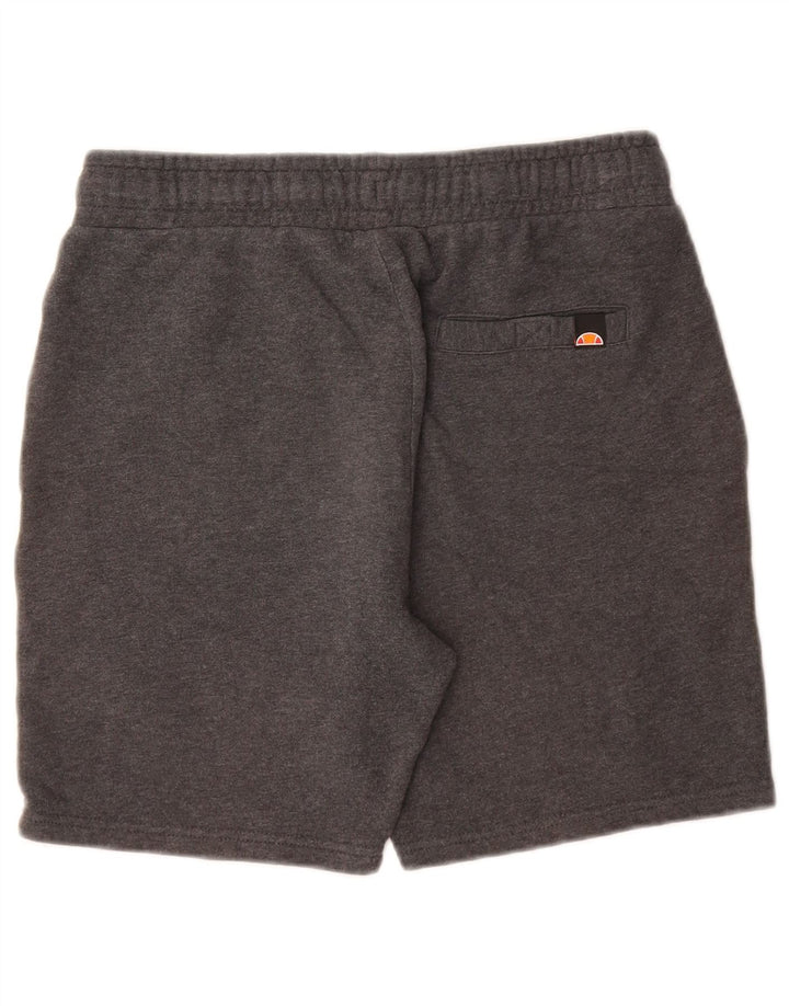 Pantaloncini sportivi grafici da uomo ELLESSE piccoli in cotone grigio