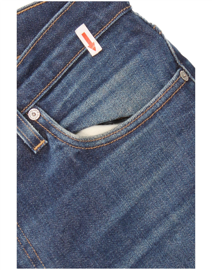 Levi's Uomo 511 Slim Jeans W33 L32 Cotone Blu