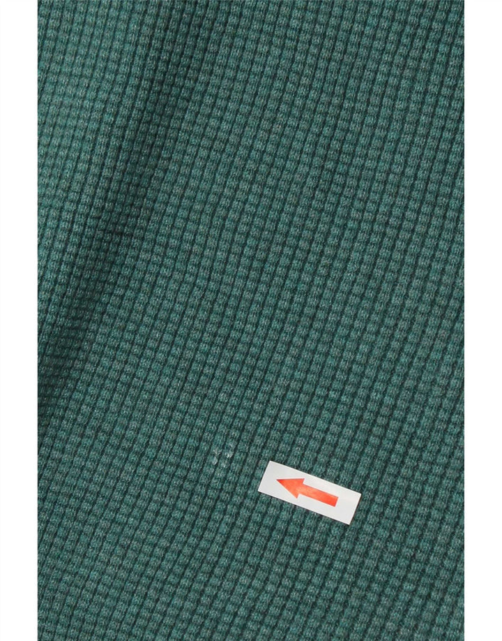 Maglione maglione girocollo da uomo Marks & Spencer grande poliestere verde