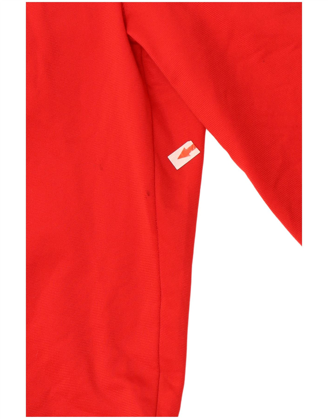 Pantaloncini sportivi grafici da uomo Kappa Small in poliestere color block rosso