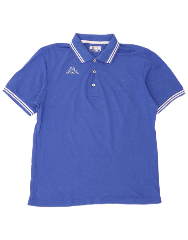 Polo Kappa Uomo Large Blu