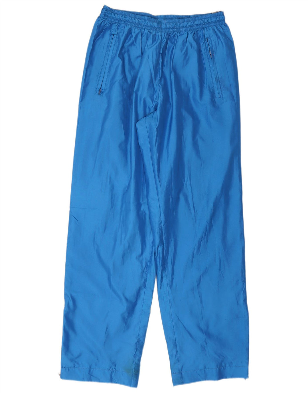 Pantaloni da tuta grafica da uomo Asics in poliestere color block blu medio