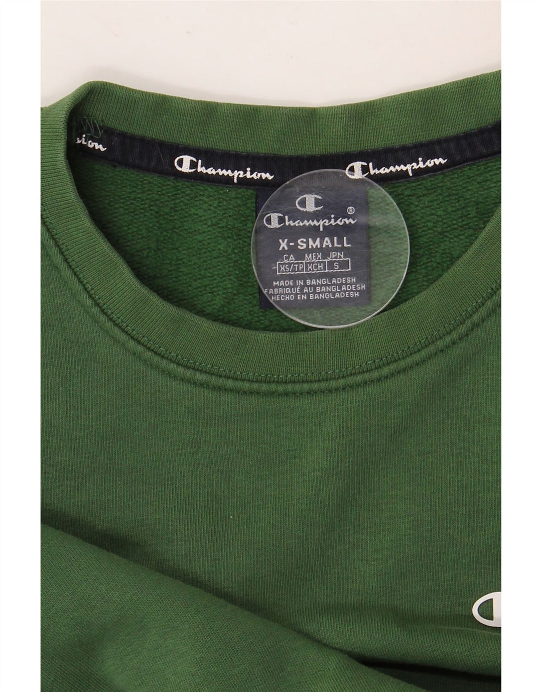 Felpa da uomo CHAMPION Maglione XS Verde