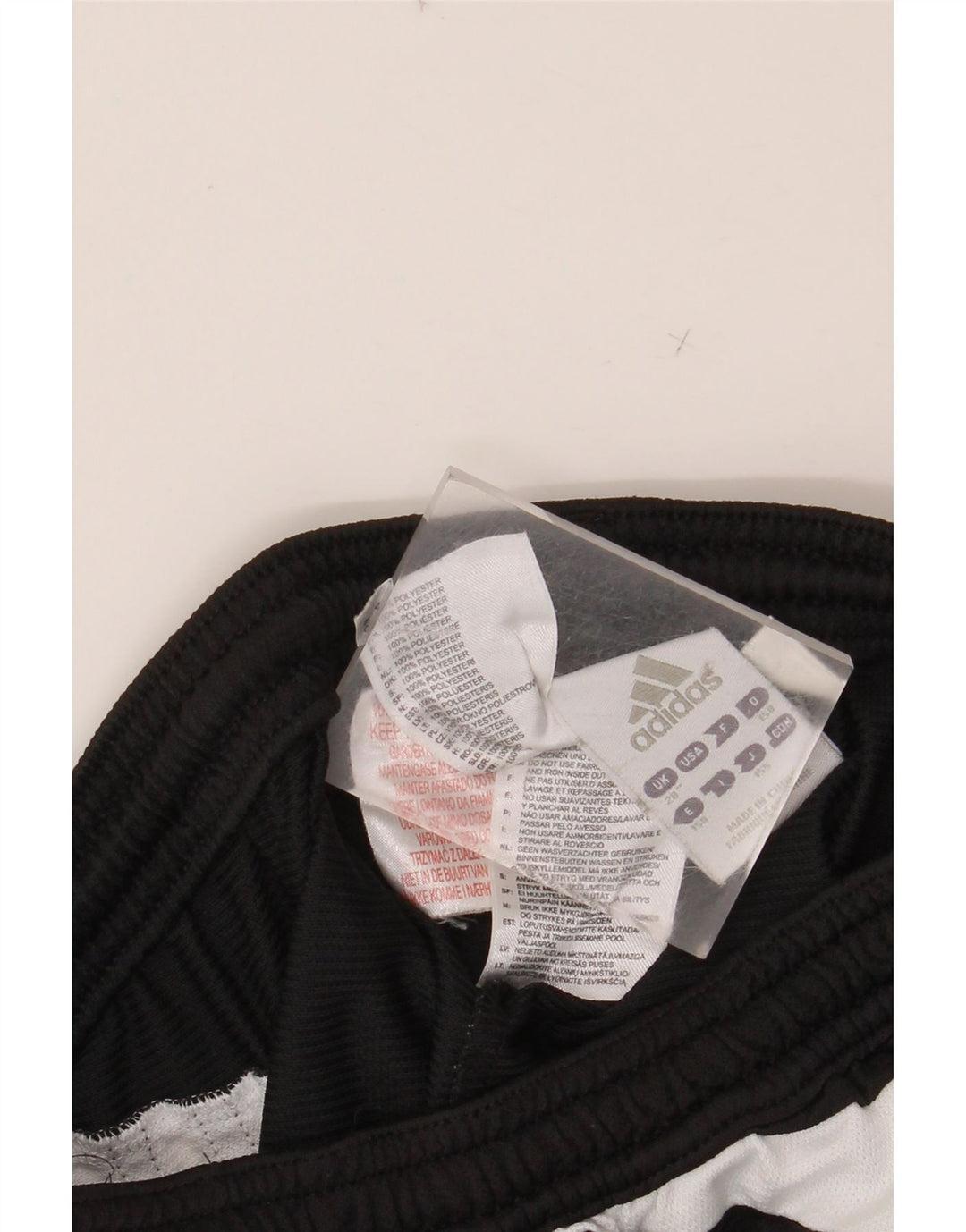 Pantaloncini sportivi ADIDAS da bambino 12-13 anni Poliestere color block nero