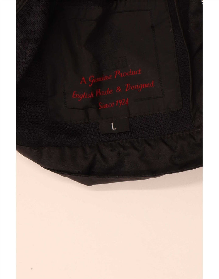 Giacca Belstaff da Uomo Racer UK 40 Large Colore Nero a Blocchi
