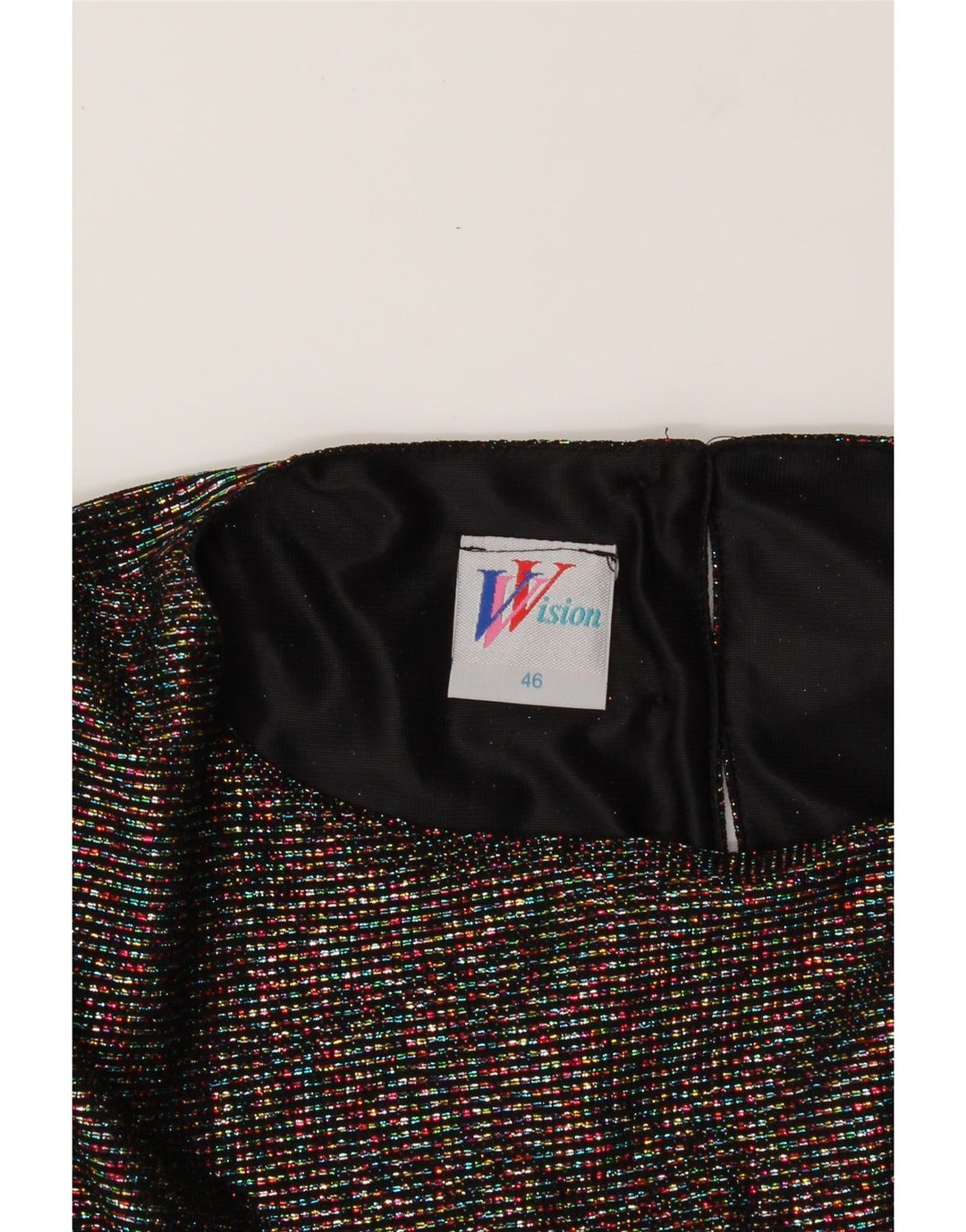 VISION Womens Long Sleeve Blouse Top IT 46 Large Multicoloured Flecked Vintage Vision and Second-Hand Vision from Messina Hembry 