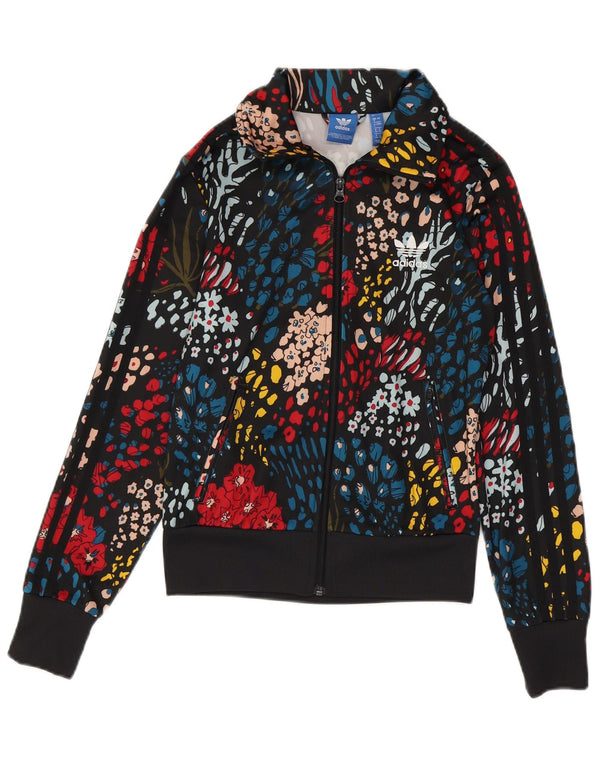 Giacca da tuta da donna Adidas 3D Arc UK 8 piccolo floreale multicolore