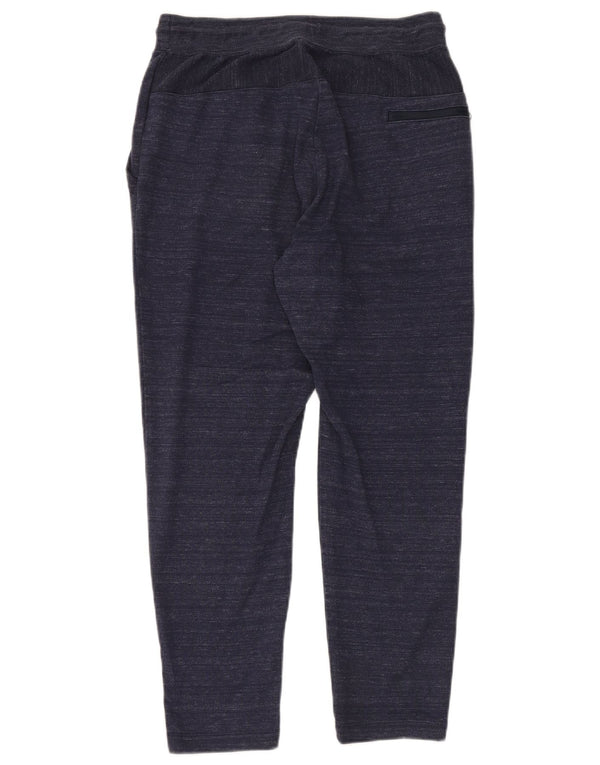 Pantaloni da tuta da uomo Nike Large in cotone screziato blu navy