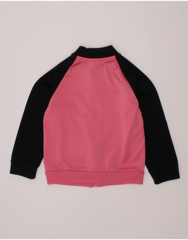 ADIDAS Giacca da tuta da bambina per bambina 18-24 mesi Rosa Colourblock