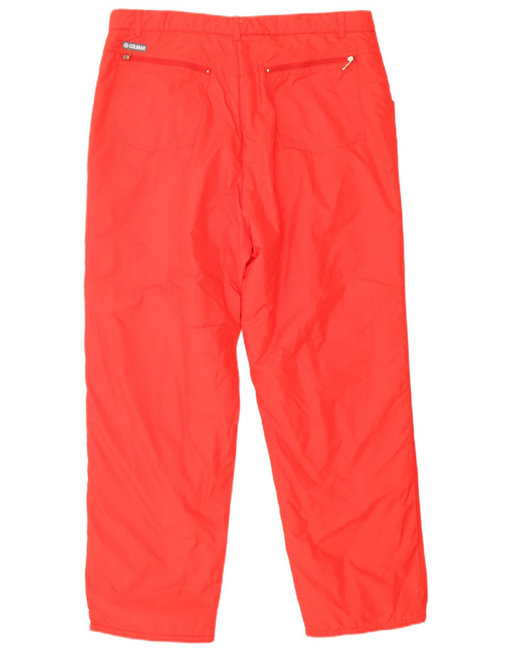 Pantaloni dritti da uomo Colmar a vento IT 54 Large W34 L29 Rosso Poliammide