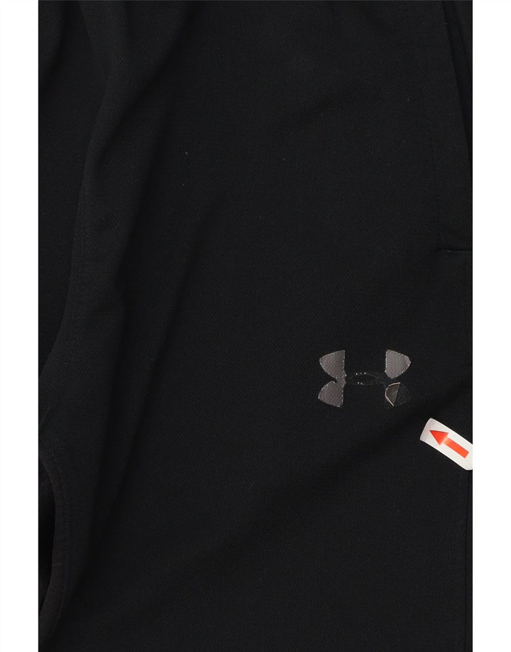 Pantaloni da tuta da uomo Under Armour poliestere nero medio