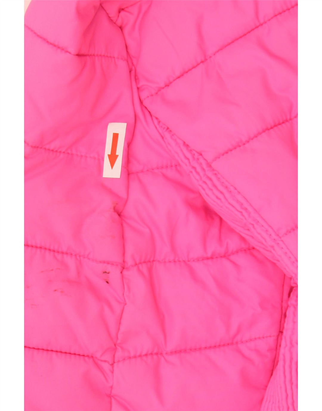 Giacca imbottita con cappuccio da donna Superdry UK 14 Large Pink Poliestere