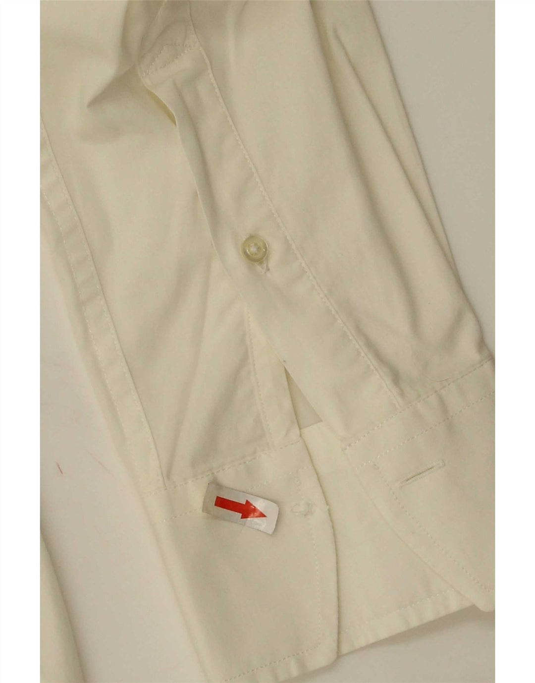 Camicia slim fit grafica da uomo La Martina Large bianca