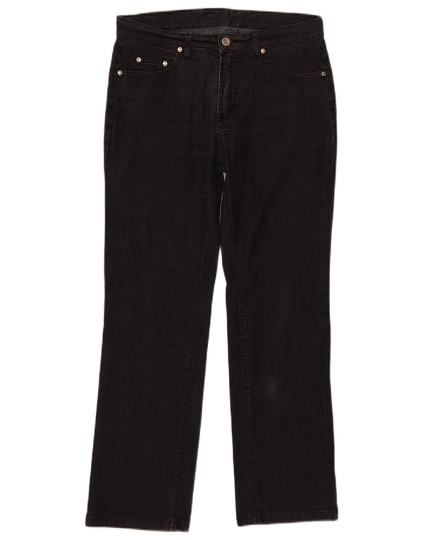 Jeans Dritti Donna TRUSSARDI W25 L29 Cotone Nero