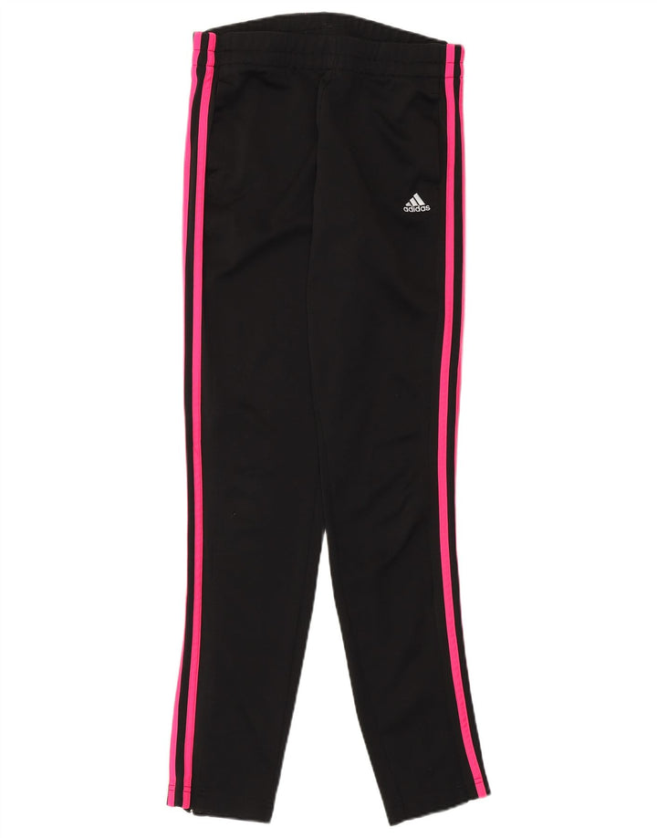 Pantaloni da tuta da donna Adidas UK 8/10 Small Poliestere nero