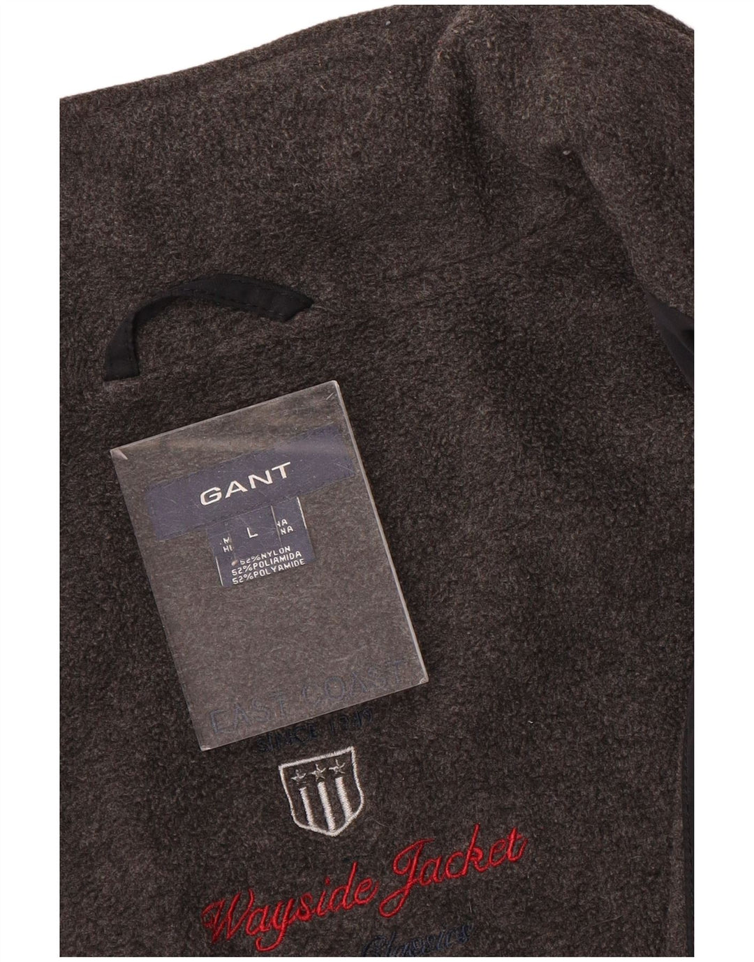 Giubbotto bomber da uomo Gant UK 40 grande nylon nero