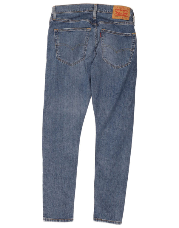 Jeans skinny affusolati da uomo Levi's W32 L30 in cotone blu