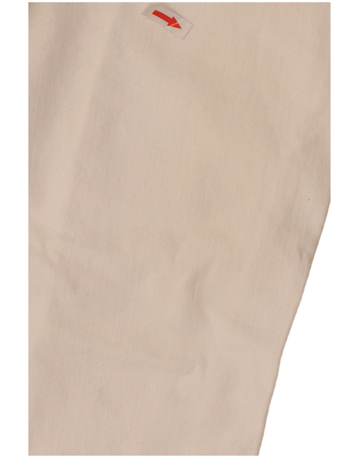 Jeans dritti da donna Replay W28 L29 cotone bianco