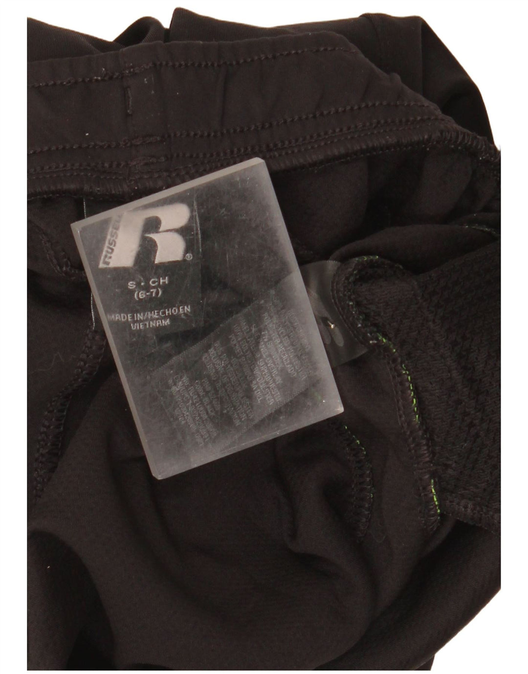 Pantaloni da tuta Russell Athletic da ragazzo Dri-Power 6-7 anni piccoli neri
