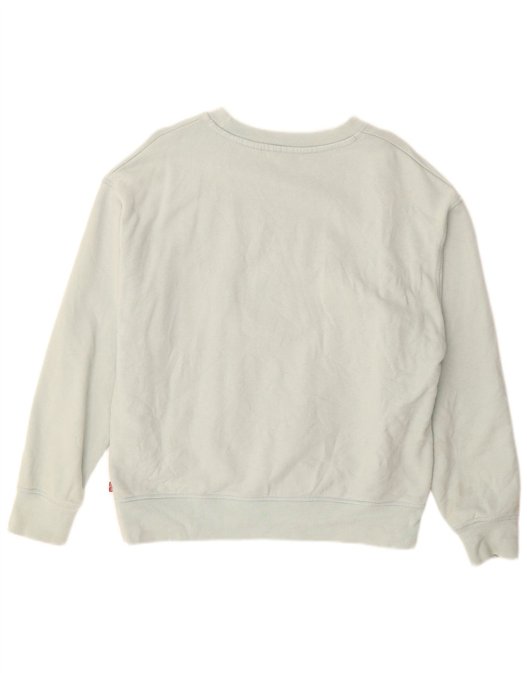 Felpa grafica da donna Levi's UK 14 cotone turchese medio