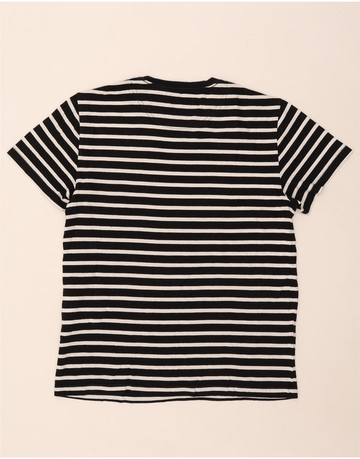 T-shirt da uomo Levi's Top grande in cotone a righe nere