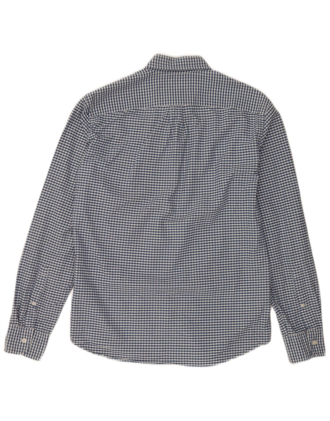 J. CREW Camicia slim fit da uomo in cotone a quadretti blu medio