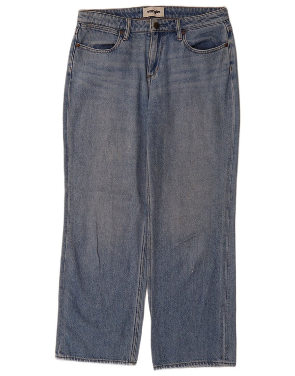 Wrangler Donna Bella Baggy Jeans larghi a vita bassa US 8 Medio W30 L30 Blu